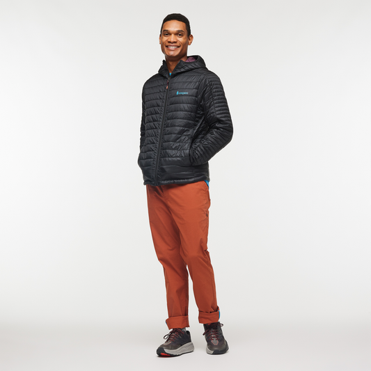 Comfortable Sun Coverage Capa Insulated Hooded Jacket - Men s