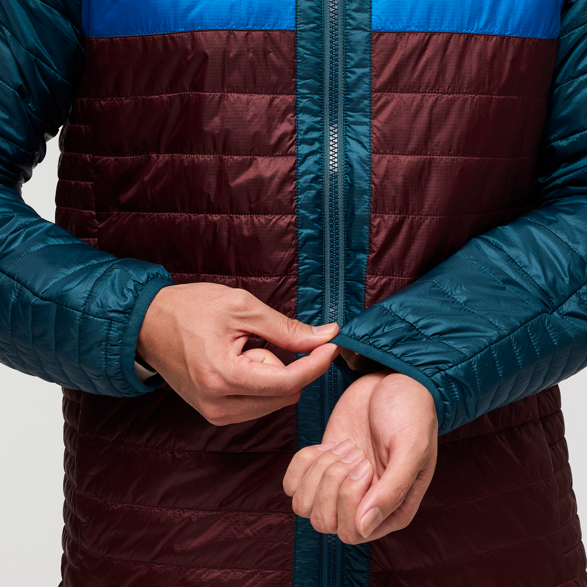 Comfortable Sun Coverage Capa Insulated Hooded Jacket - Men s