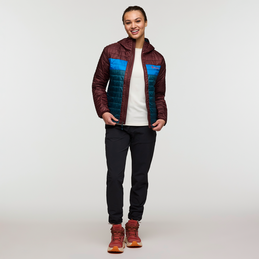 Comfortable Sun Coverage Capa Insulated Hooded Jacket - Women s