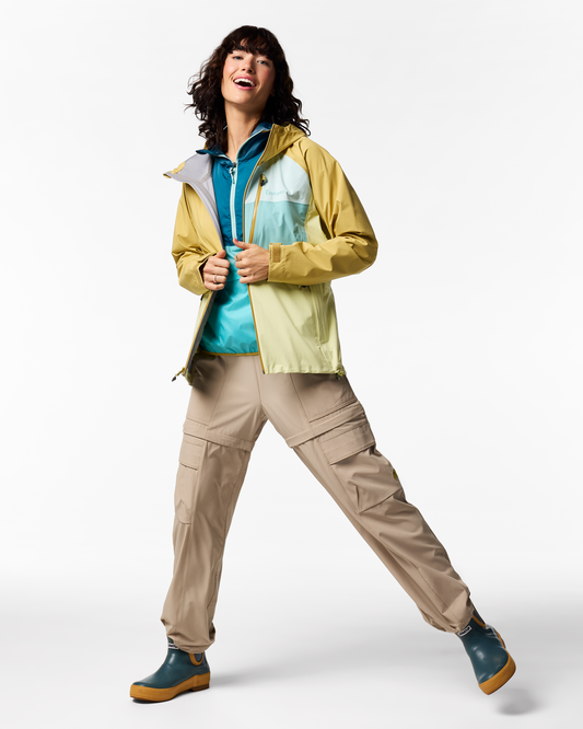 Rainy Day Protection Impermeo 3L Hooded Shell Jacket - Women s