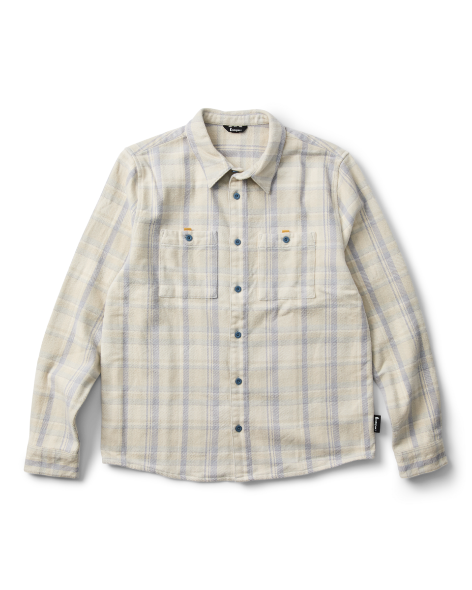 Versatile Outdoor Use Mero Organic Flannel Shirt - Men s