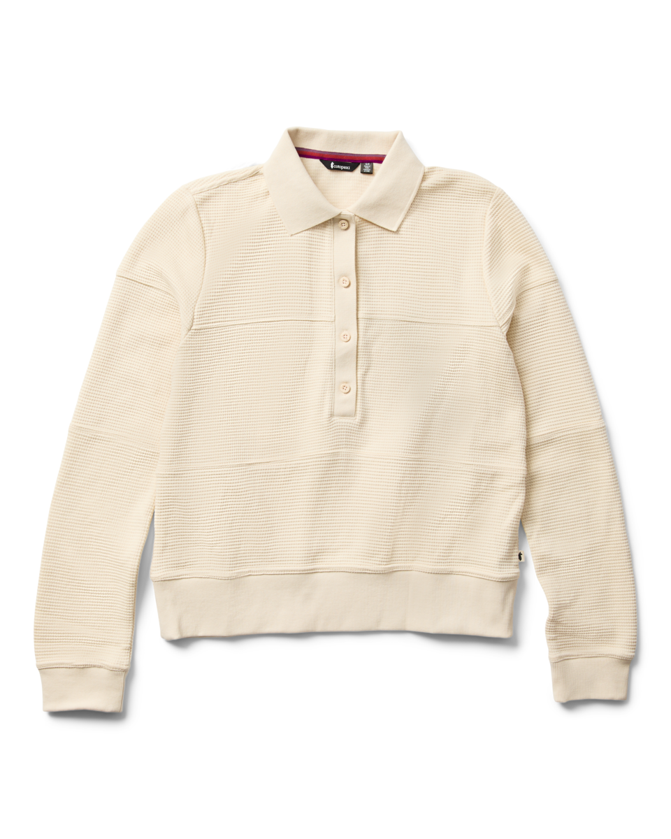 Comfortable Everyday Wear Atajo Waffle Rugby - Women s
