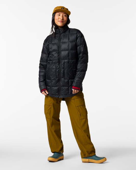 Trail Ready Layer Repleto Down Long Jacket - Women s
