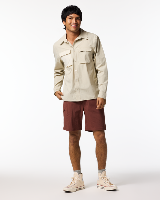 Lightweight Sun Coverage Solta Long-Sleeve Sun Shirt - Men s