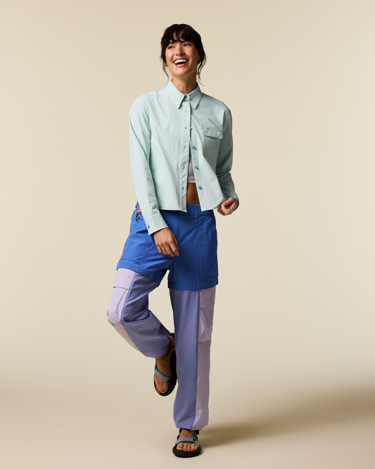 Warm Weather Comfort Solta Long-Sleeve Sun Shirt - Women s