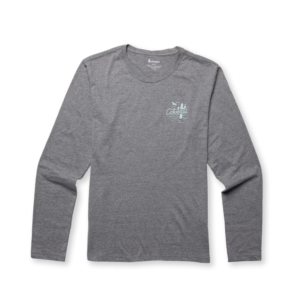 Casual Adventure Style Hello Llama Long-Sleeve T-Shirt - Men s