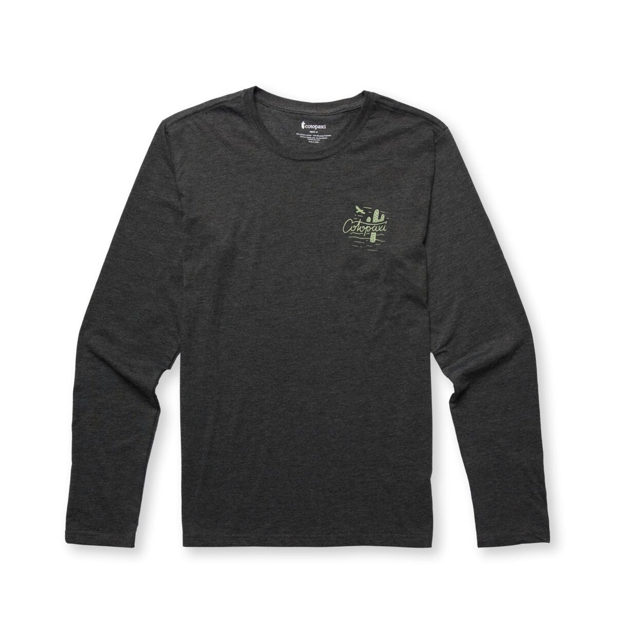 Casual Adventure Style Hello Llama Long-Sleeve T-Shirt - Men s
