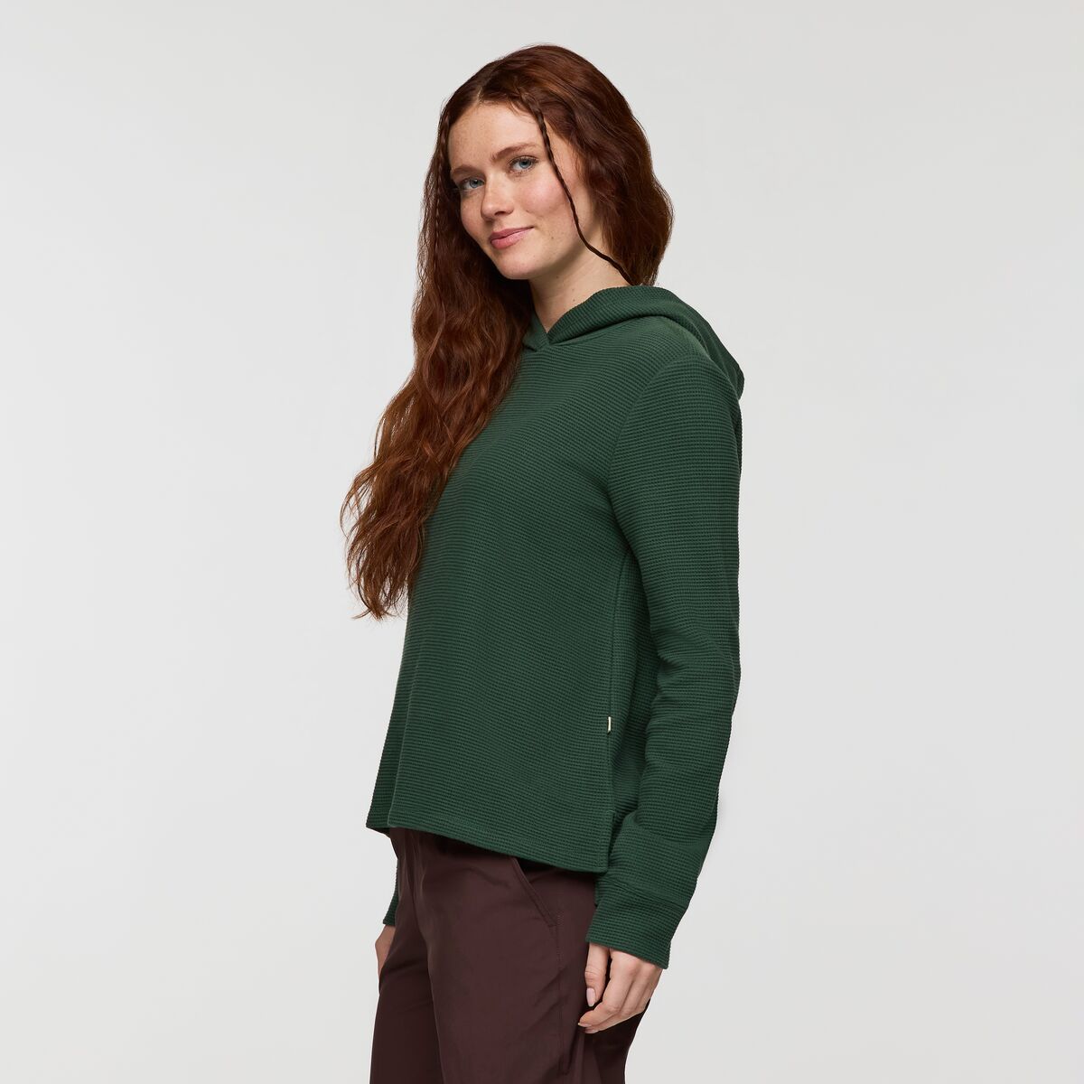 Soft Adventure Layer Atajo Long-Sleeve Waffle Hoodie - Women s