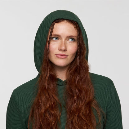 Soft Adventure Layer Atajo Long-Sleeve Waffle Hoodie - Women s