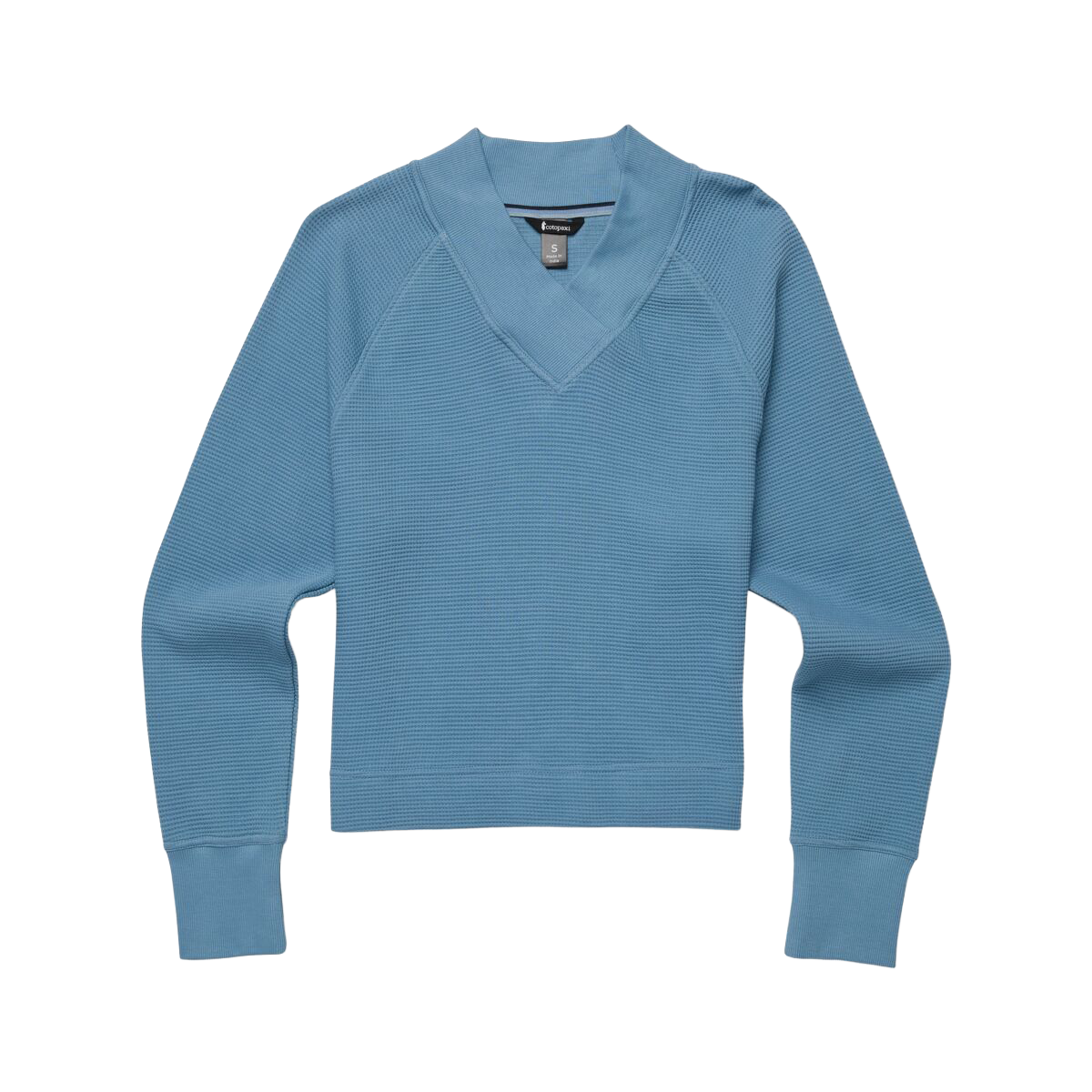 Everyday Layering Comfort Atajo Long-Sleeve Waffle V-Neck - Women s