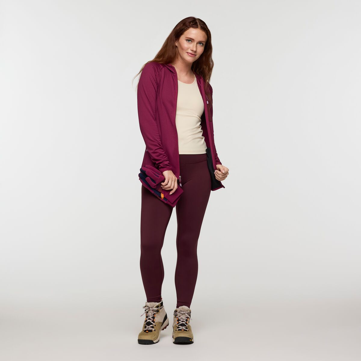 Soft Layering Warmth Otero Fleece Full-Zip Hooded Jacket - Women s
