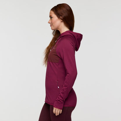 Soft Layering Warmth Otero Fleece Full-Zip Hooded Jacket - Women s