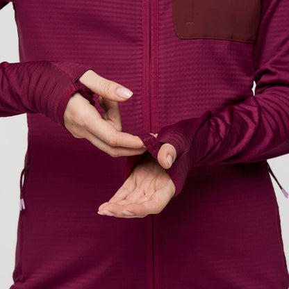Soft Layering Warmth Otero Fleece Full-Zip Hooded Jacket - Women s