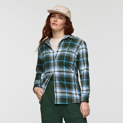 Versatile Outdoor Use Quedo Flannel Shirt - Women s