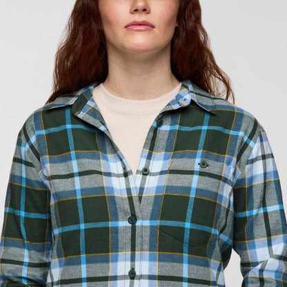 Versatile Outdoor Use Quedo Flannel Shirt - Women s