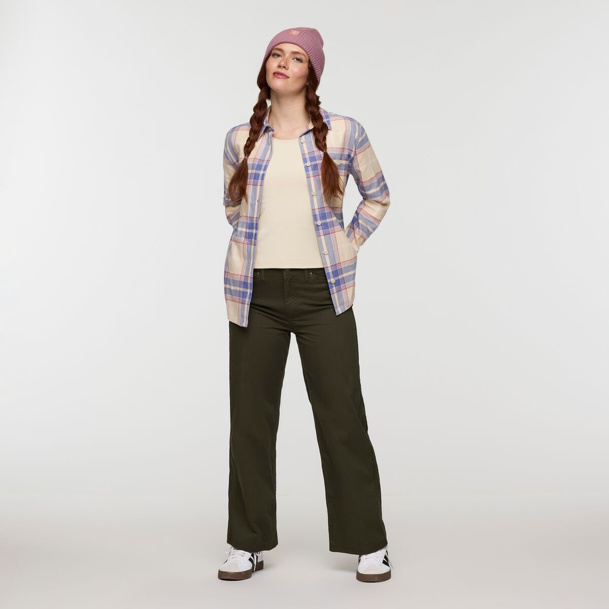 Versatile Outdoor Use Quedo Flannel Shirt - Women s