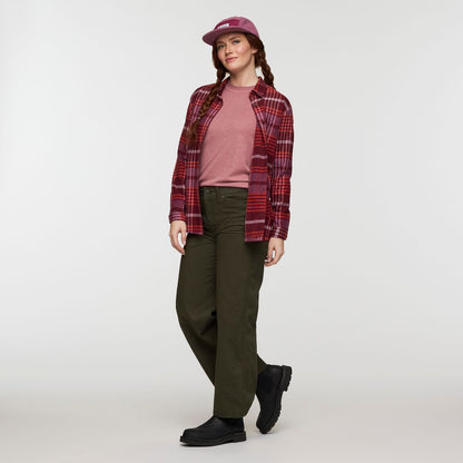Versatile Outdoor Use Quedo Flannel Shirt - Women s