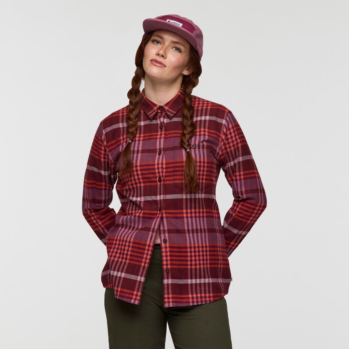 Versatile Outdoor Use Quedo Flannel Shirt - Women s