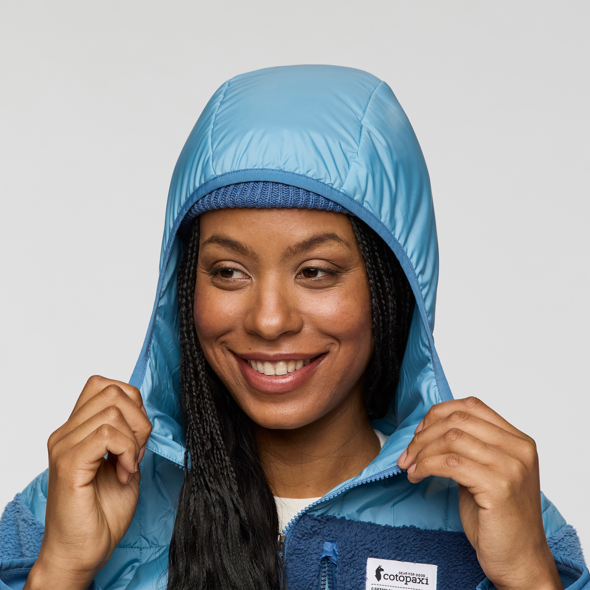 Everyday Fleece Comfort Trico Hybrid Hooded Jacket - Women s