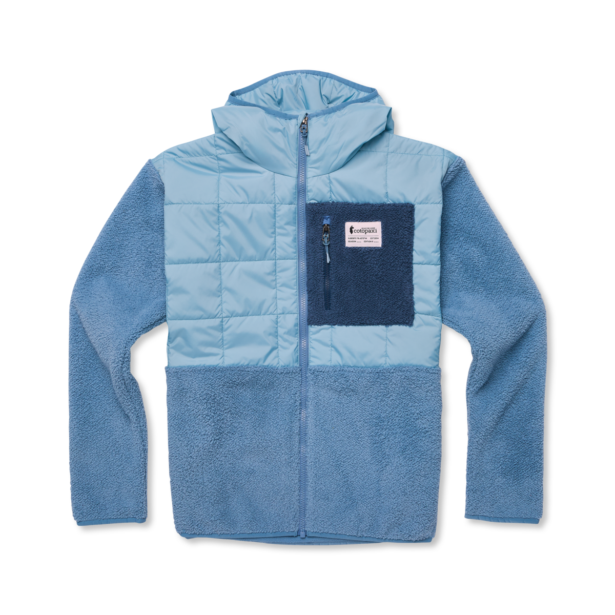 Everyday Fleece Comfort Trico Hybrid Hooded Jacket - Women s