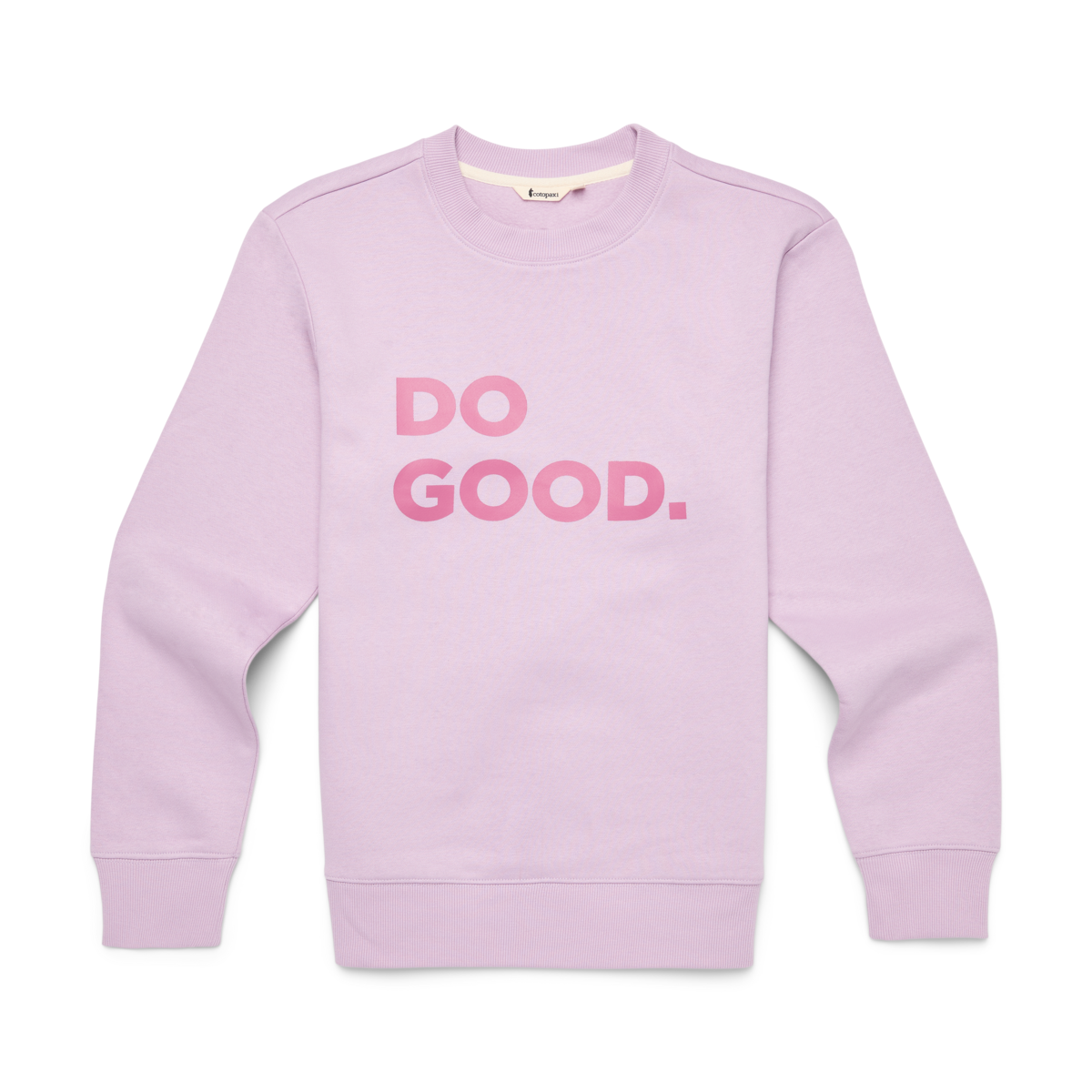 Casual Outdoor Style Do Good Crew Sweatshirt - Women s