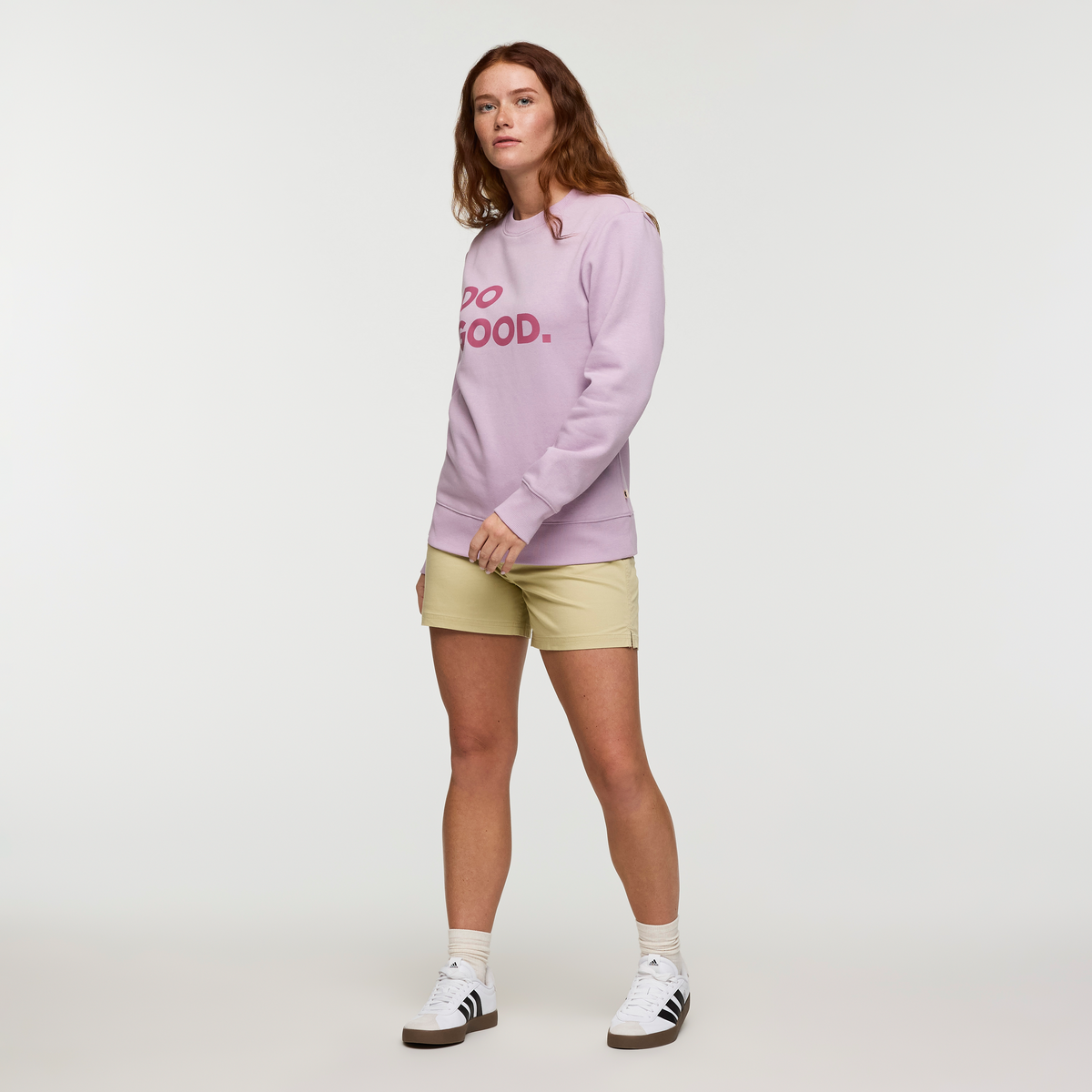 Casual Outdoor Style Do Good Crew Sweatshirt - Women s