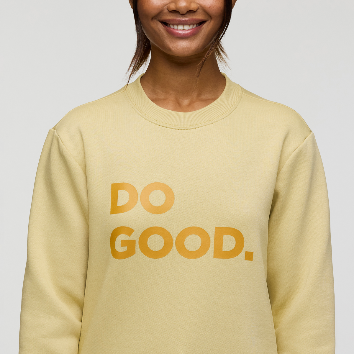 Casual Outdoor Style Do Good Crew Sweatshirt - Women s