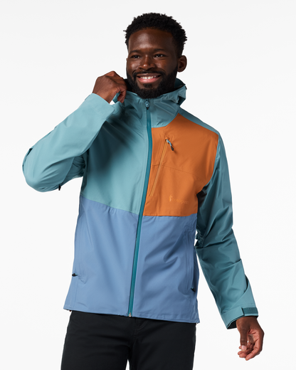 Rainy Day Protection Impermeo 3L Hooded Shell Jacket - Men s