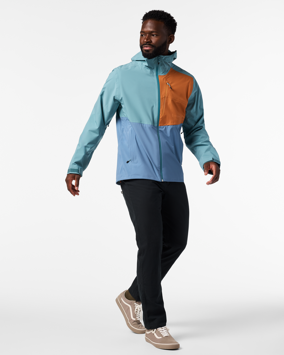 Rainy Day Protection Impermeo 3L Hooded Shell Jacket - Men s