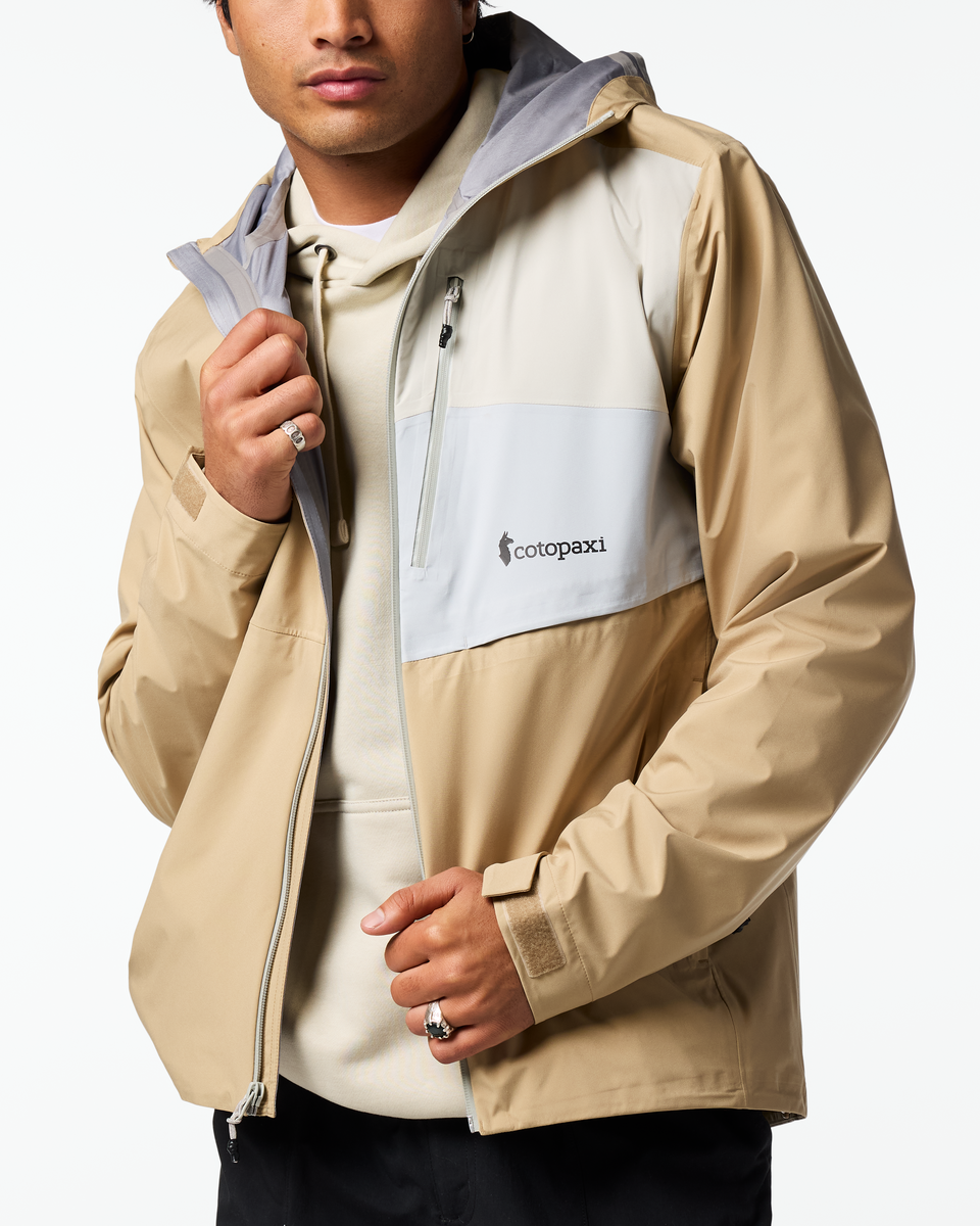 Rainy Day Protection Impermeo 3L Hooded Shell Jacket - Men s