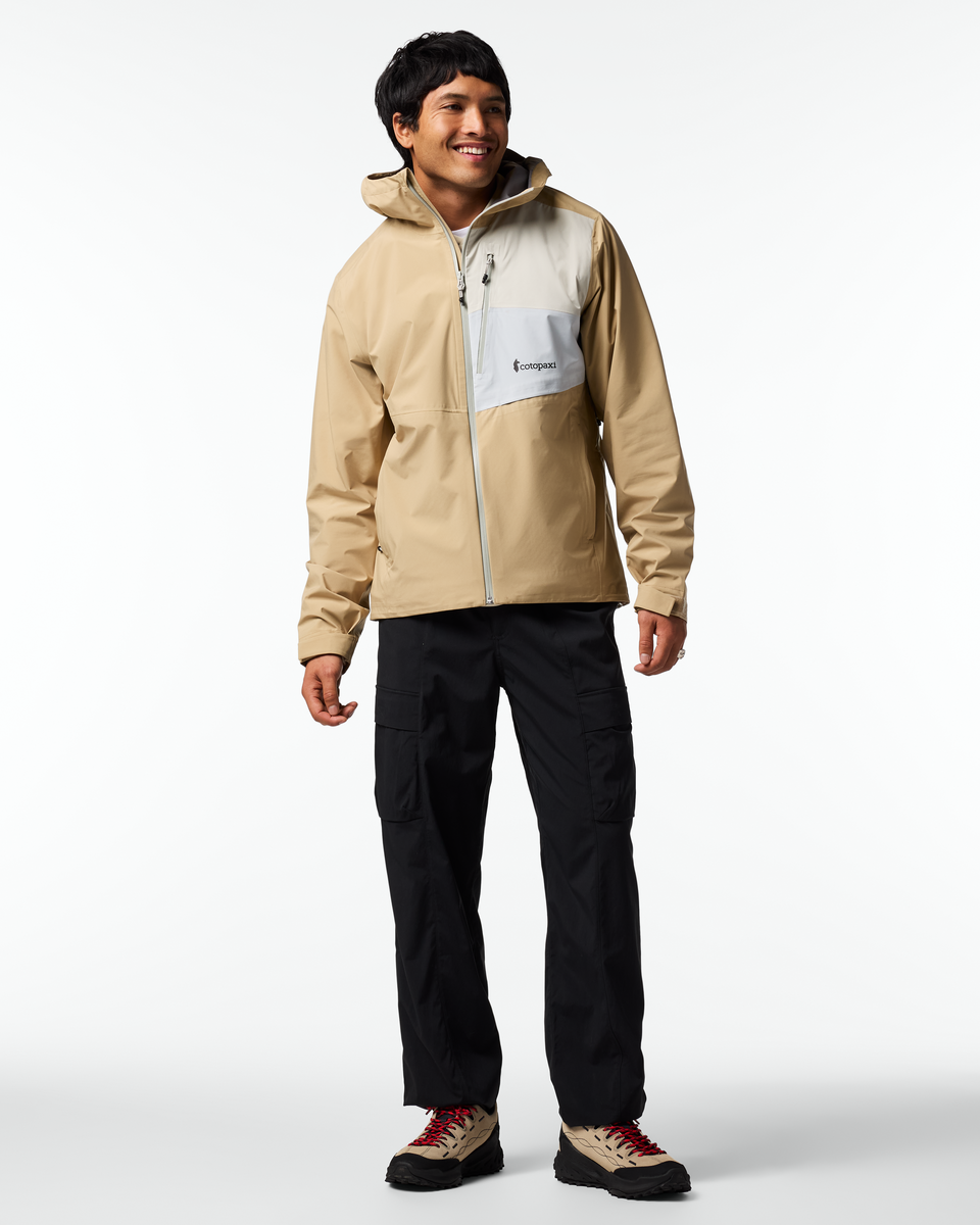 Rainy Day Protection Impermeo 3L Hooded Shell Jacket - Men s