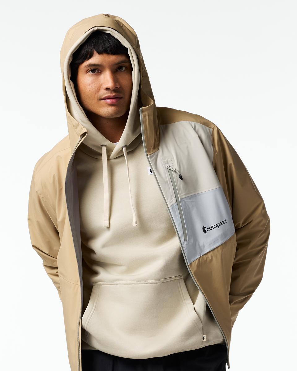 Rainy Day Protection Impermeo 3L Hooded Shell Jacket - Men s