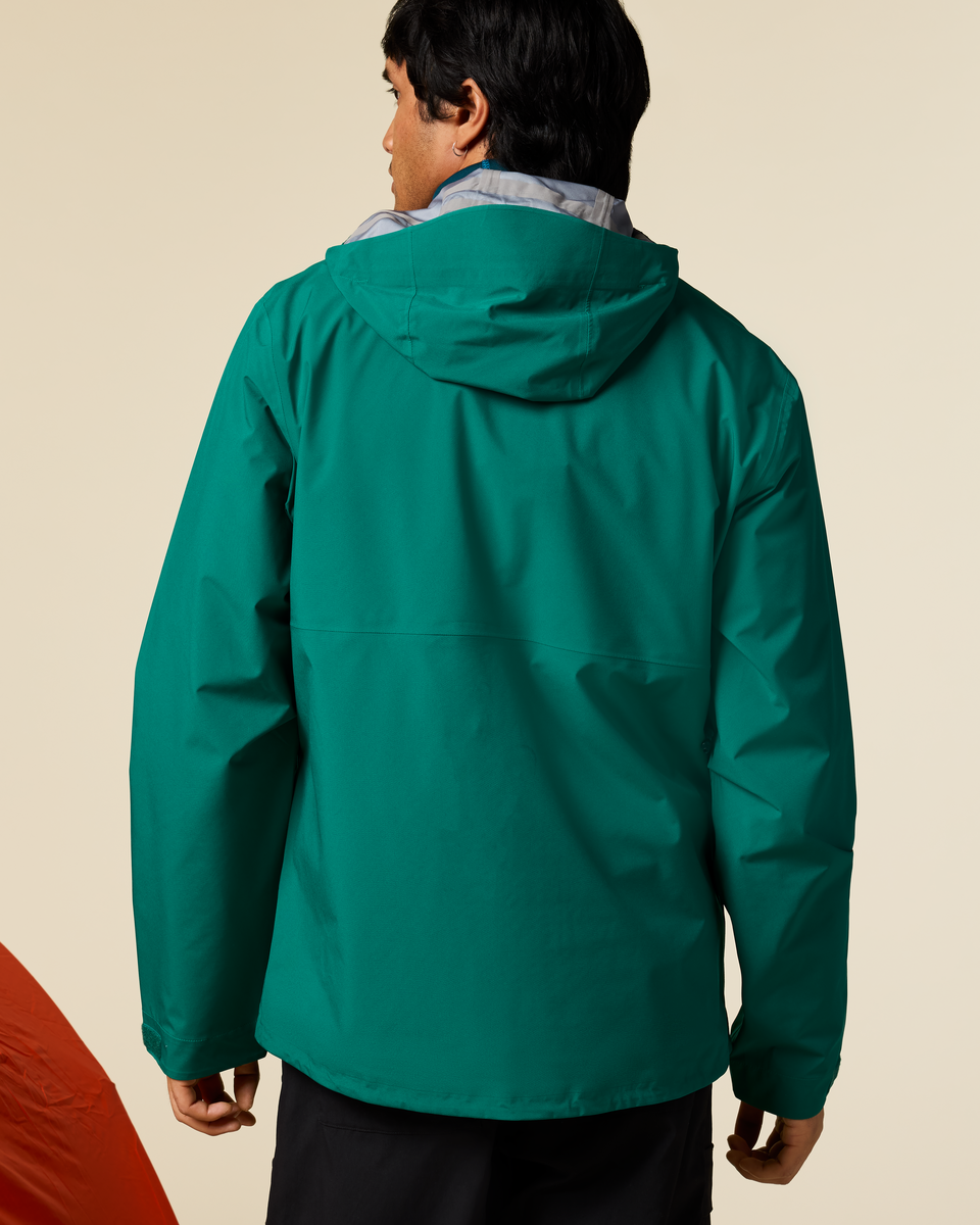 Outdoor Shell Comfort Impermeo 3L Hooded Shell Jacket - Men s