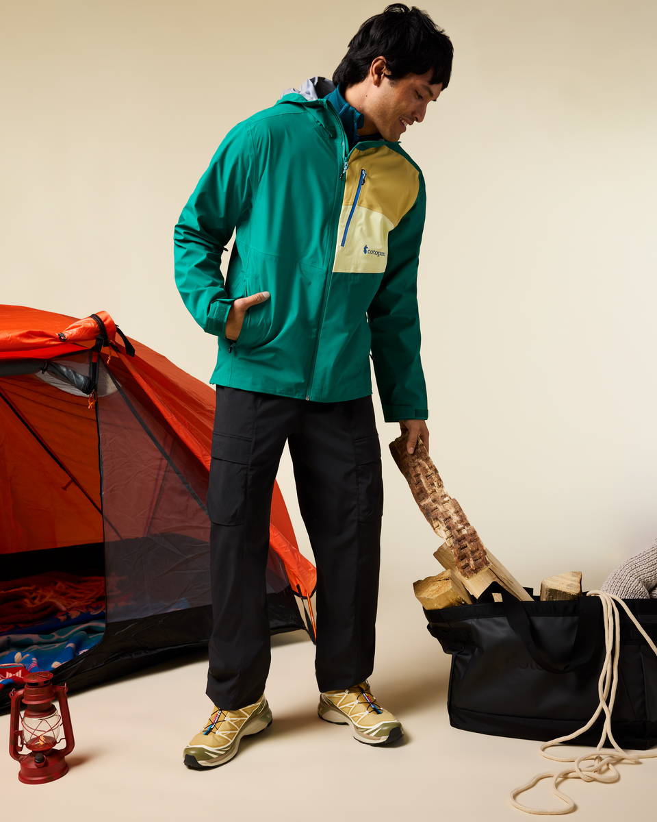 Outdoor Shell Comfort Impermeo 3L Hooded Shell Jacket - Men s