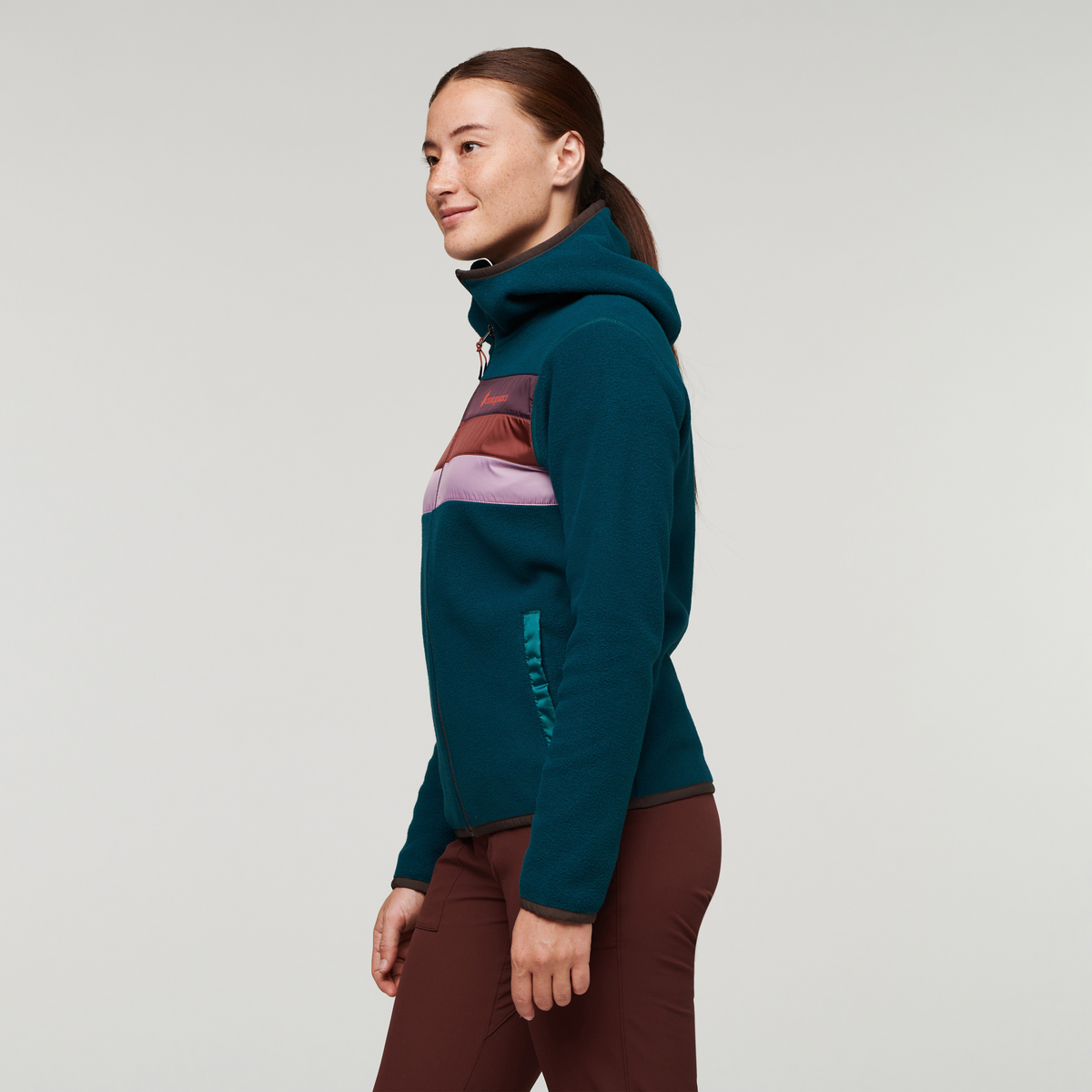 Trail Ready Layer Teca Fleece Hooded Full-Zip Jacket - Women s