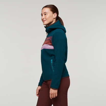 Trail Ready Layer Teca Fleece Hooded Full-Zip Jacket - Women s
