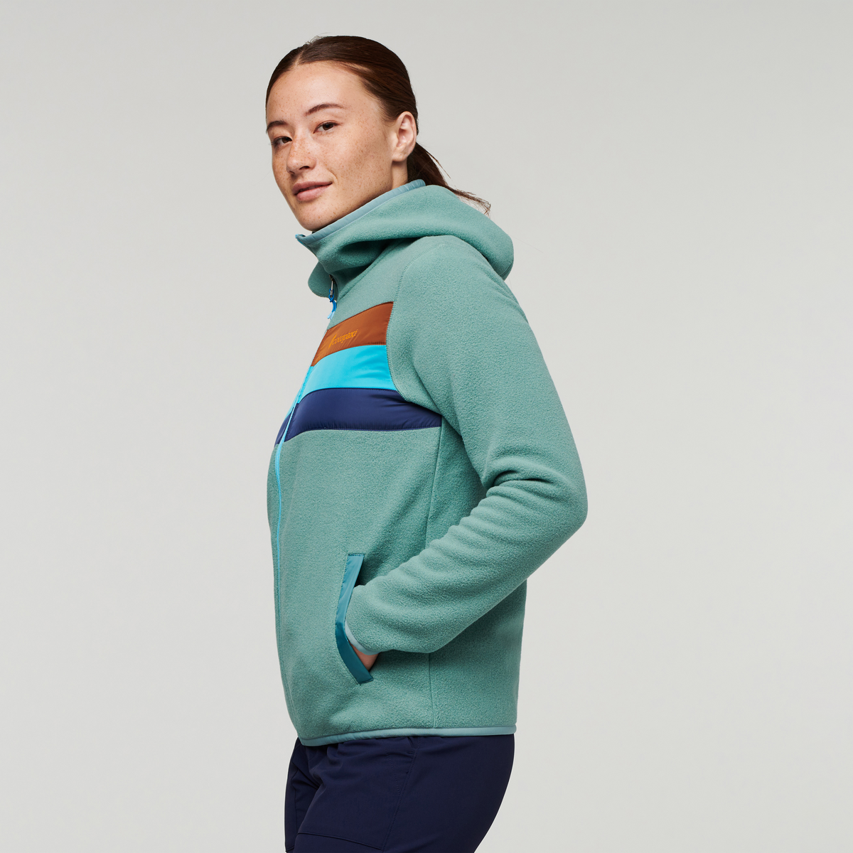 Trail Ready Layer Teca Fleece Hooded Full-Zip Jacket - Women s