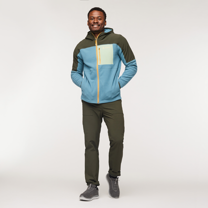 Soft Layering Warmth Abrazo Hooded Full-Zip Fleece Jacket - Men s