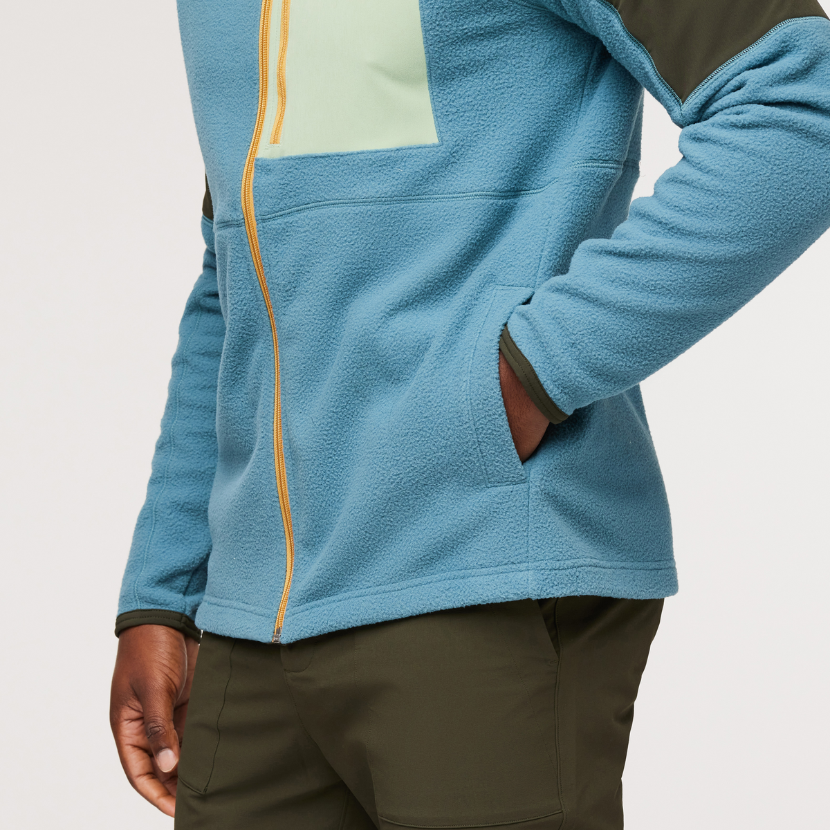 Soft Layering Warmth Abrazo Hooded Full-Zip Fleece Jacket - Men s