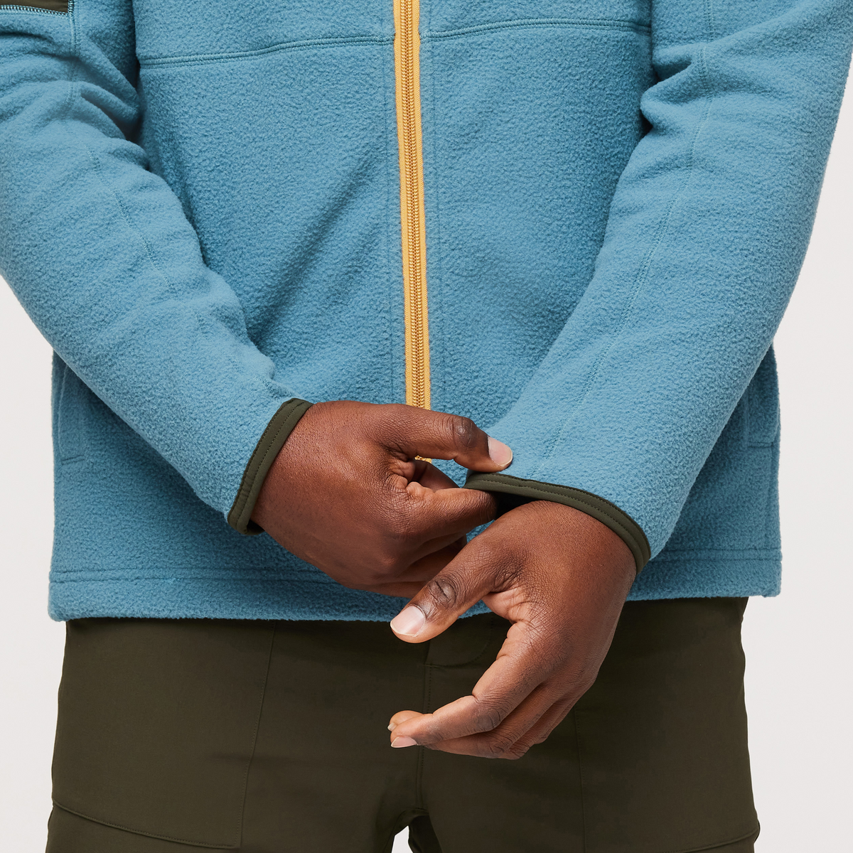 Soft Layering Warmth Abrazo Hooded Full-Zip Fleece Jacket - Men s
