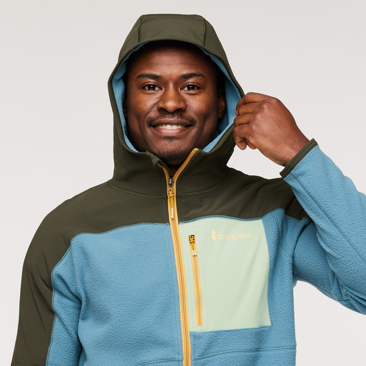 Soft Layering Warmth Abrazo Hooded Full-Zip Fleece Jacket - Men s