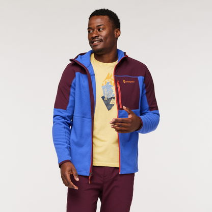 Soft Layering Warmth Abrazo Hooded Full-Zip Fleece Jacket - Men s