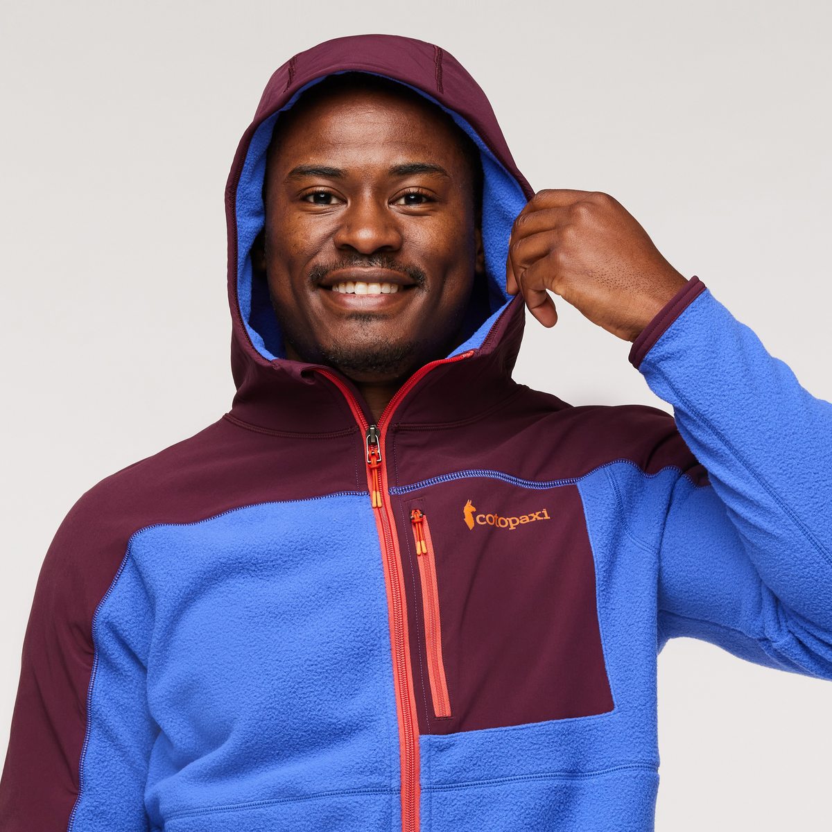 Soft Layering Warmth Abrazo Hooded Full-Zip Fleece Jacket - Men s