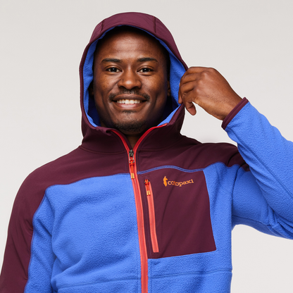 Soft Layering Warmth Abrazo Hooded Full-Zip Fleece Jacket - Men s