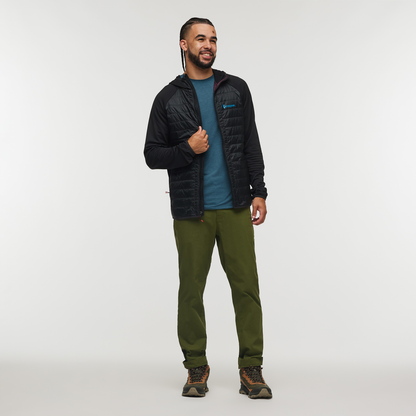 Comfortable Sun Coverage Capa Hybrid Insulated Hooded Jacket - Men s