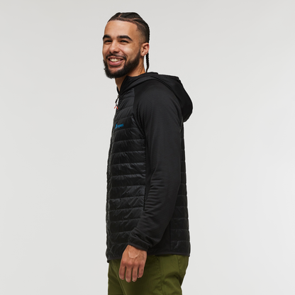 Comfortable Sun Coverage Capa Hybrid Insulated Hooded Jacket - Men s