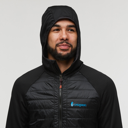 Comfortable Sun Coverage Capa Hybrid Insulated Hooded Jacket - Men s