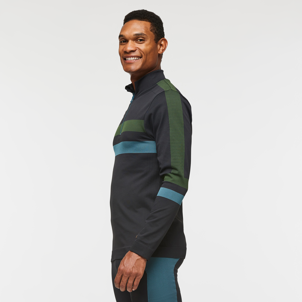 Trail Ready Layer Debajo Seamless Baselayer Quarter-Zip - Men s