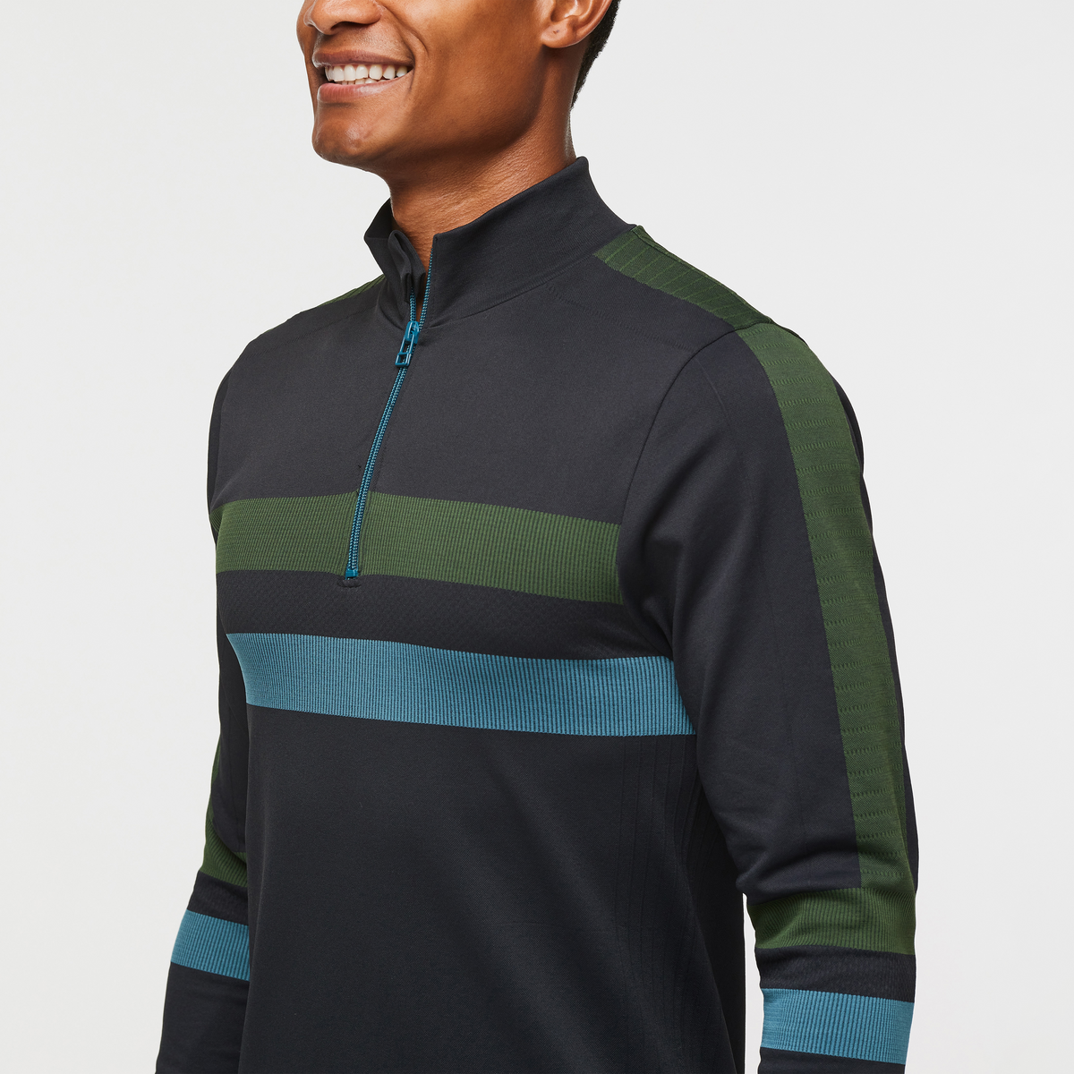 Trail Ready Layer Debajo Seamless Baselayer Quarter-Zip - Men s
