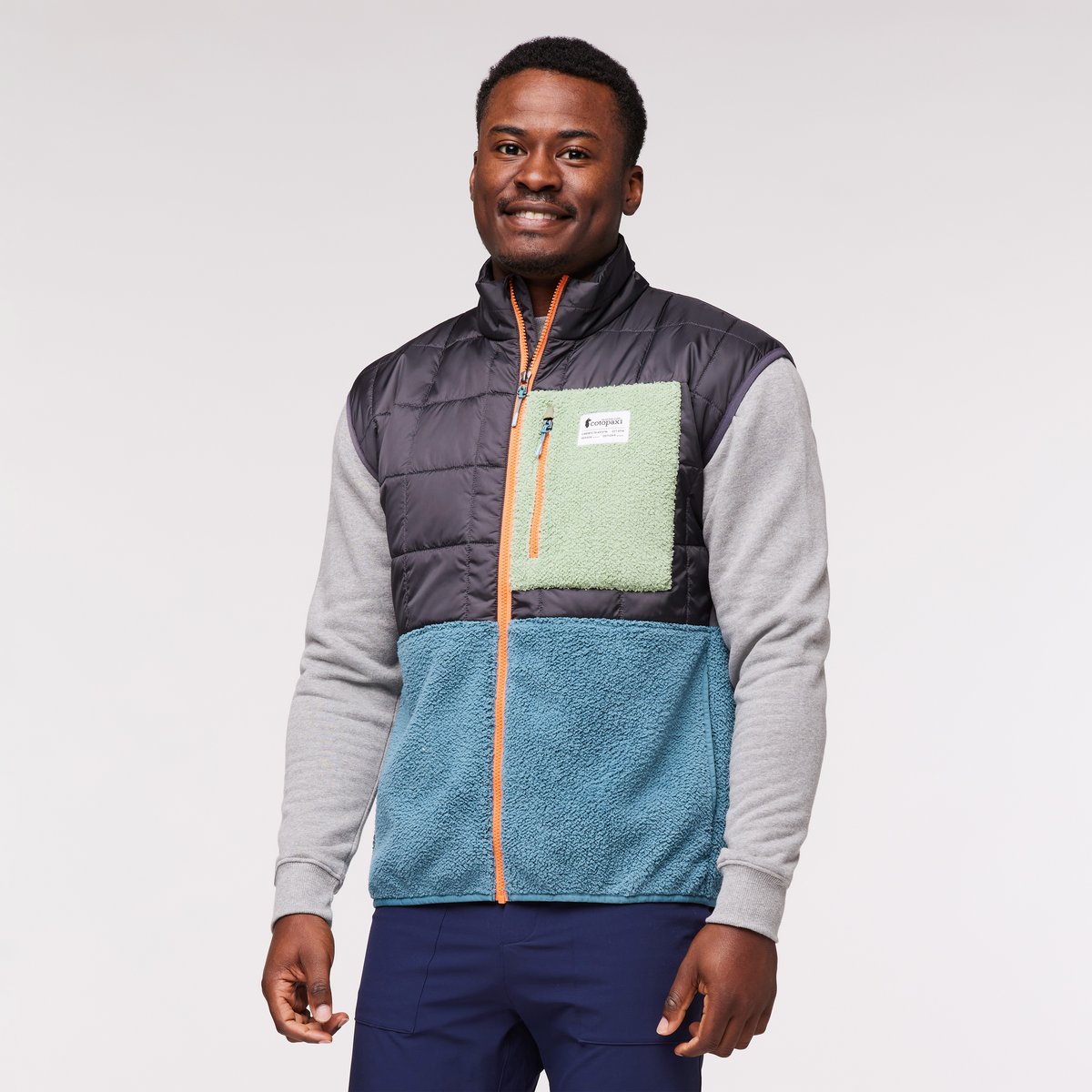 Soft Layering Warmth Trico Hybrid Vest - Men s